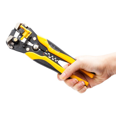 

Ktaxon 3 in 1 Wire Stripping Tool Self-adjusting Wire Stripper Cable Cutter Crimper Crimping 10-24 AWG 0260mm²