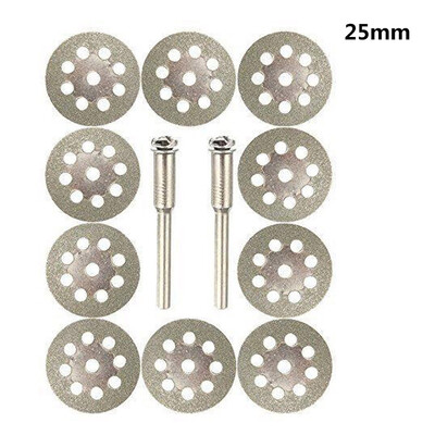 

〖Follure〗10PCS Diamond Cutting Wheel Saw Cut Off Discs Set Tool Replacement