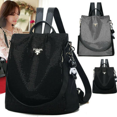 

Women Anti-theft Waterproof Nylon Cloth Backpack Travel Rucksack Shoulder Bags