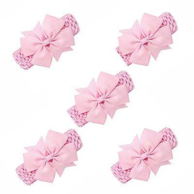 

〖Follure〗Girls Headbands 5 Pcs Multicolor Hair Hoops Toddler Kids Turban Headband