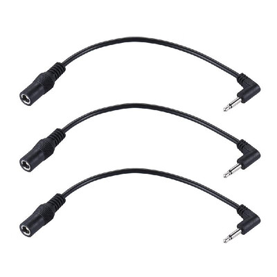 

3pcs 55mm 2125mm to 35mm18″ Positive Tip Power Supply Converter Cable for Guitar Effect