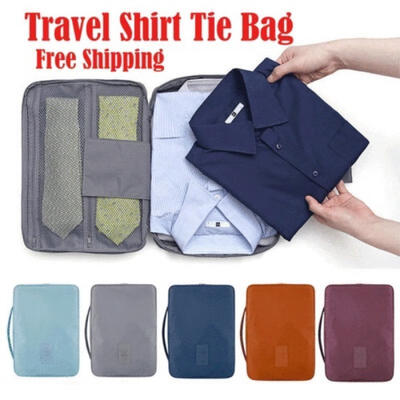 

Travel Shirt Tie Sorting Pouch Zipper Organiser Waterproof Nylon Storage Bag