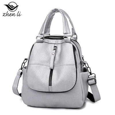

New pu backpack fashion sports girls peas bag small backpack