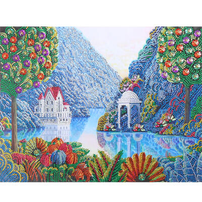 

5D DIY Special Shaped Diamond Painting Landscape Cross Stitch Embroidery