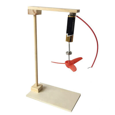 

DIY Electromagnetic Induction EMF Spinning Fan Kids Science Experiment Toys