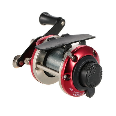 

Right Hand Ice Fishing Reel Drum Reel Lightweight Small Compact Design Metal Construction for Saltwater Freshwater