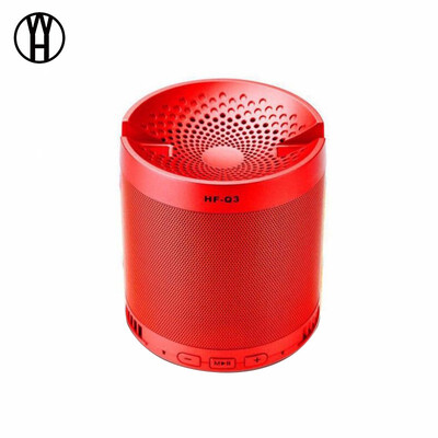 

WH HFQ3 Outdoor Portable Phone Stand Subwoofer Card Mini Wireless Bluetooth Speaker for xiaomi samsung huawei iphone