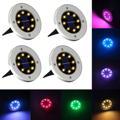 

〖Follure〗Solar LED Outdoor Path Light Spot Lamp Yard Garden Lawn Landscape Waterproof