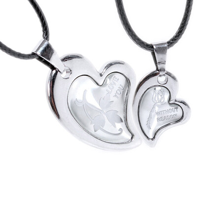 

Valentine\ Day Love Pendant 2 PcsLot