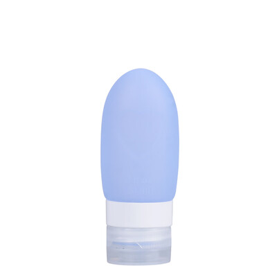

Refillable Travel Bottles Silicone Squeezable Tube Sets Cosmetic Toiletry Containers for Shampoo Lotion Soap White  37ml
