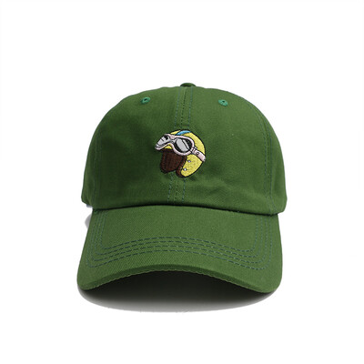 

Hat female summer student couple cartoon embroidered baseball cap male ins Cap Korean version of Joker Sun visor