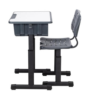 

High School Student Desk&Chair Set Adjustable Child Study Furniture Storage