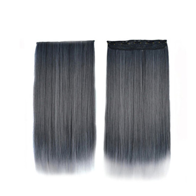

〖Follure〗Personalized Fashion Trends Grandma Gray Gradient Wig Straight Hair