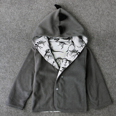 

Baby Coats Children Jacket Warm Winter Hot Hooded Boy Dinosaur Clothes Outwear