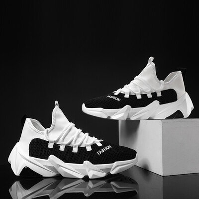 

Summer 2019 new mens shoes Korean ins trend wild running casual sports old summer breathable tide shoes