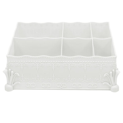 

Toponeto Retro Acrylic Makeup Cosmetic Storage Box Case Brush Pen Pencil Holder