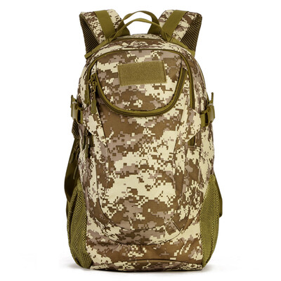 

25L Military Backpack Outdoor Hiking Rucksack Bag Waterproof Nylon Shoulders Bag