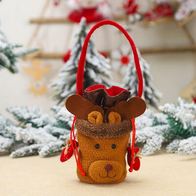 

Siaonvr 1PC Christmas Gift Storage Bag Drawstring Candy Toy Pouches Xmas Decoration