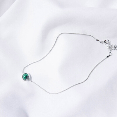 

Fashion 1PC Clavicle Chain Necklace Natural Stone Ball Pendant Necklaces Bracelets Jewelry Women Gift