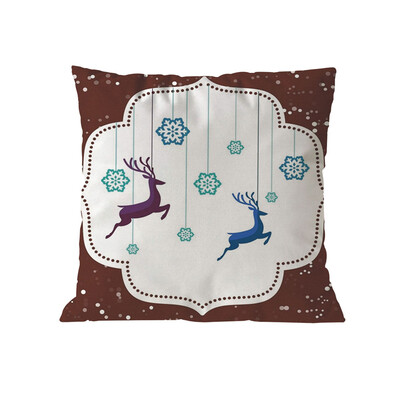 

Tailored Merry Christmas Pillow Cases Soft Sofa Cushion Cover Home Decor Pillow Core