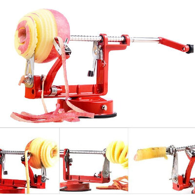 

3 in 1 Apple Peeler Corer Slicer with Suction Base Stainless Steel Blades