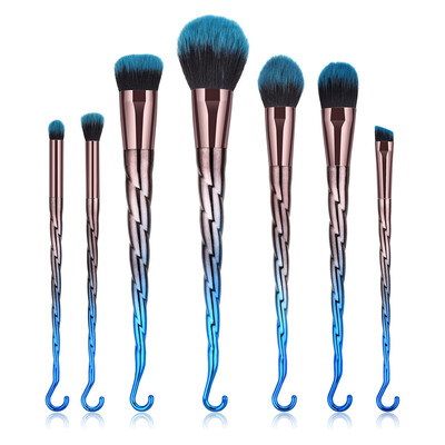 

Toponeto 7 Pcs Hook Makeup Brush EyeShadow Brush Cosmetics Blending Brush Tool