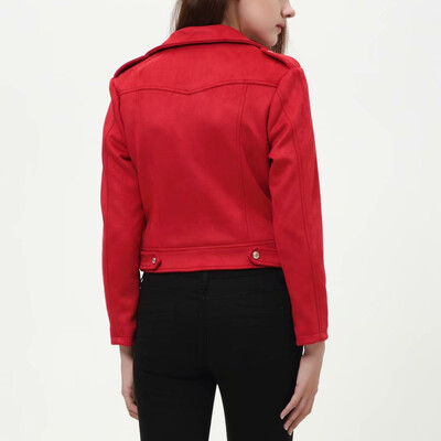 

Toponeto Womens Casual Solid Outerwear Lapel Zipper Long Sleeve Pocket Jacket Belt Coats