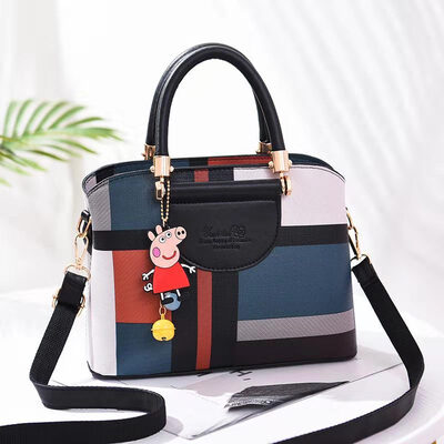 

2019 European&American fashion new ladies big bag cool simple shoulder bag handbag