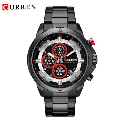 

Curren Men Watch Business Multifuntional Waterproof Watches Quartz Watch