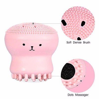 

Outdoor Jellyfish Silicone Face Brush Exfoliating Silicone Facial Scrubber