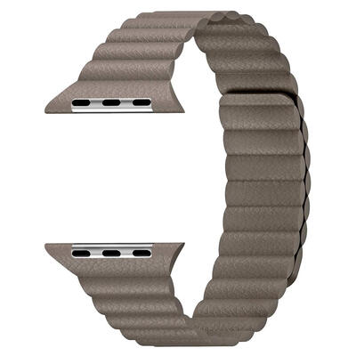 

Magnetic Leather Loop Watch Strap Bracelet Band for iWatch Series 4 44mm