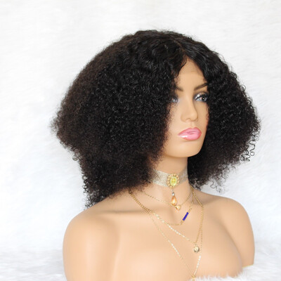 

lace front kinky curly lace wig