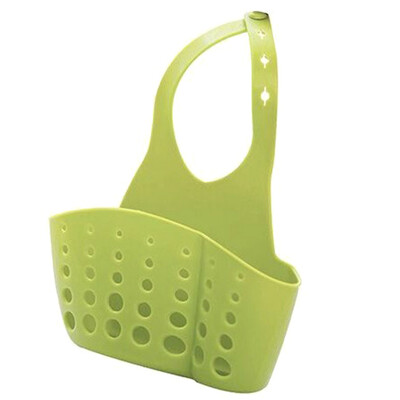 

New Design Portable Home Kitchen Bathroom Sink Sponge Hanging Pvc Shelving Rack Drain Faucet Storage Pail Shelves Tools Holder