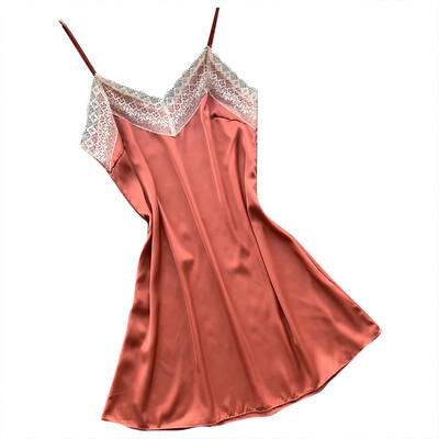 

Toponeto Womens Sexy Satin Fashion Sling Sleepwear Lingerie Lace Nightwear Underwear