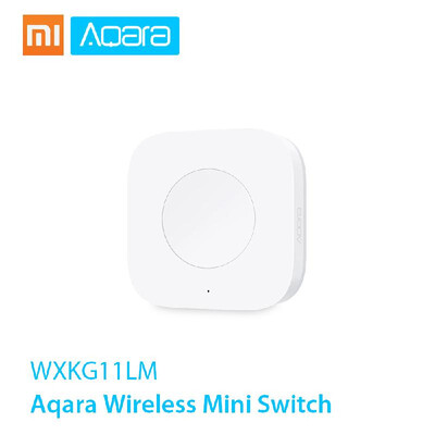 

Xiaomi Aqara Wireless Mini Switch Zigbee System Remote Control Switch Use With Xiaomi Gateway Aqara Air Condictioner Partner