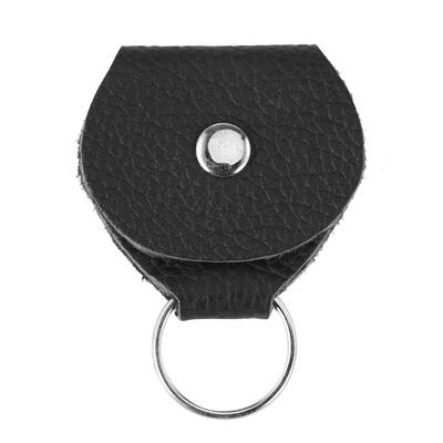 

Leather Guitar Paddle Bag Keychain Picks Holder Plectrums Case Collection