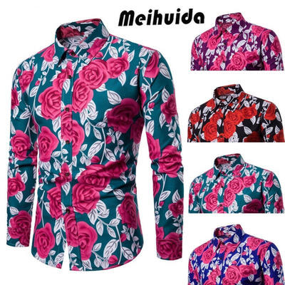 

Fashion Men Formal Business Shirts Casual Slim Long Sleeve Dress Shirt T-Shirt