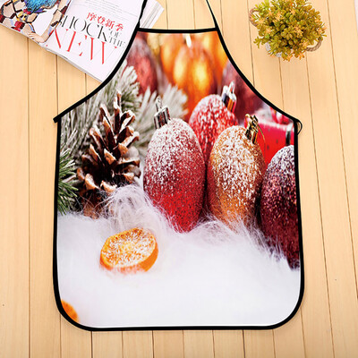 

Siaonvr Christmas Decoration Waterproof Apron Kitchen Aprons Dinner Party Apron