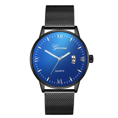 

Gobestart Luxury Watches Quartz Watch Stainless Steel Dial Casual Bracele Watch