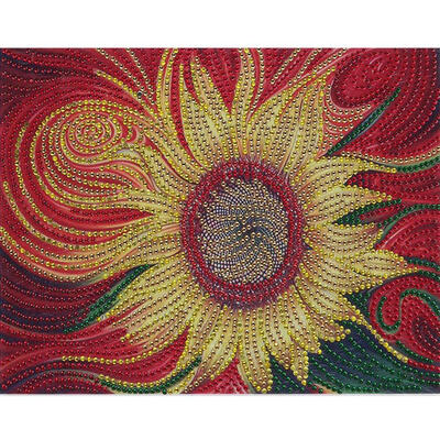 

5D DIY Special Shaped Diamond Painting Sunflower Cross Stitch Embroidery