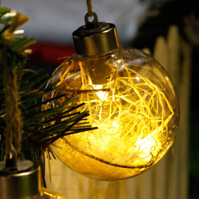 

〖Follure〗LED Merry Christmas Tree Bulb Light Ball Ornament Xmas Garden Festival Decor
