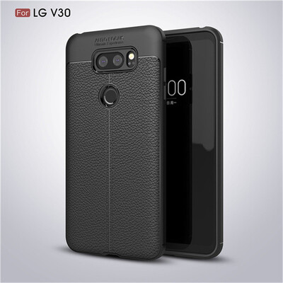 

For LG V30 case Original Case Shockproof Anti-knock Soft TPU Case For LG V30 case Leather Phone Silicone Back Cover