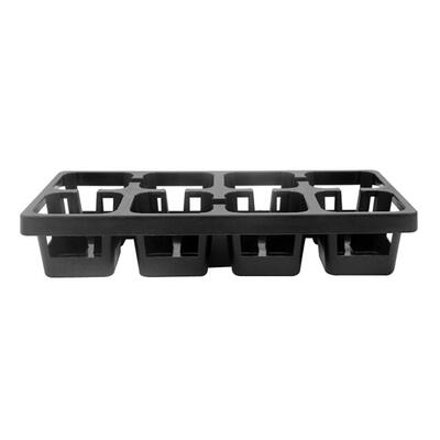 

8 Hole Plastic Flower Pot Succulent Plant Seed Tray Garden Nursery Supplies