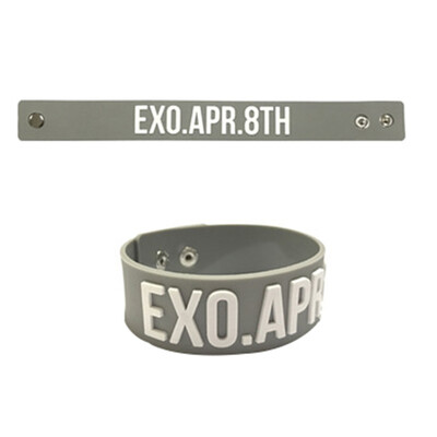 

Kpop EXO BTS Wanna ONE GOT7 Equal Support Silicone Bracelet Unisex Pair Bracelet Hot Gift