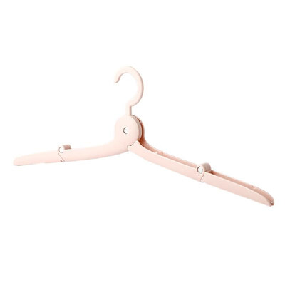 

Independent design travel folding hanger mini telescopic portable dormitory multi-function travel business trip hanger 40g grey