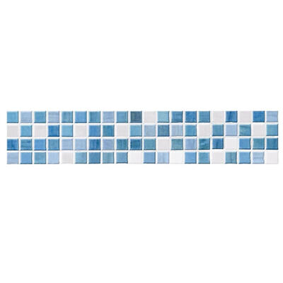 Mediterranean Style Self Adhesive Mosaic Tile Stickers PVC Art Wall Decals