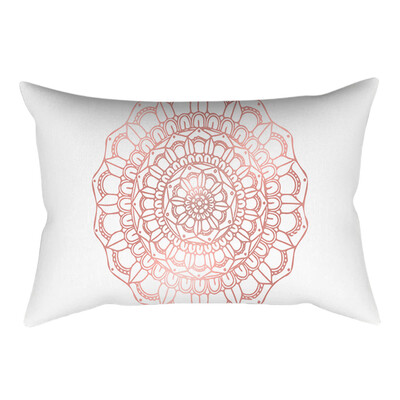

〖Follure〗Rose Gold Pink Cushion Cover Square Pillowcase Home Decoration30cm 50cm