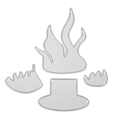 

Torch DIY Cutting Dies Stencil Scrapbooking Embossing Craft Album Card Gift