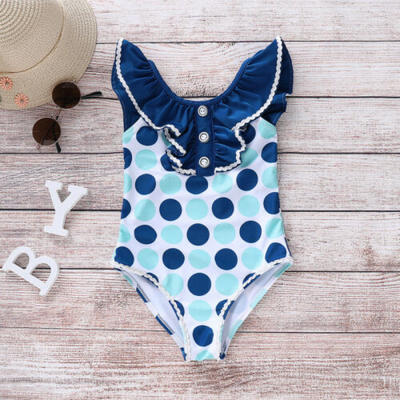

Toddler Kids Baby Girls Swimwear Swimsuit Bathing Suit Swimming Ruffle Bikini