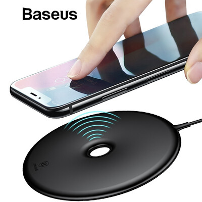 

Baseus 15W Qi Wireless ChargeriPhone XS XR XS Max 8 8Pus Wireless Charging For Samsung S9 S8 S7 Note8 Portable for Phone charger